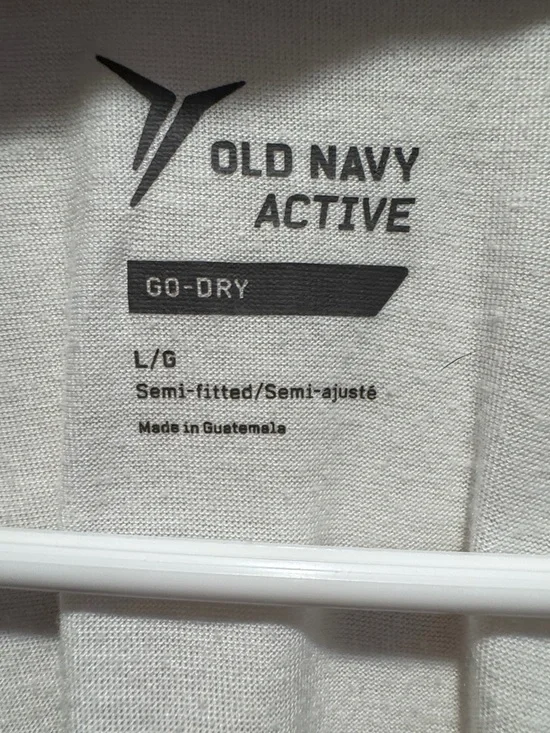 White Tank Top with Geometric Breathe Design - Picture 2 of 5